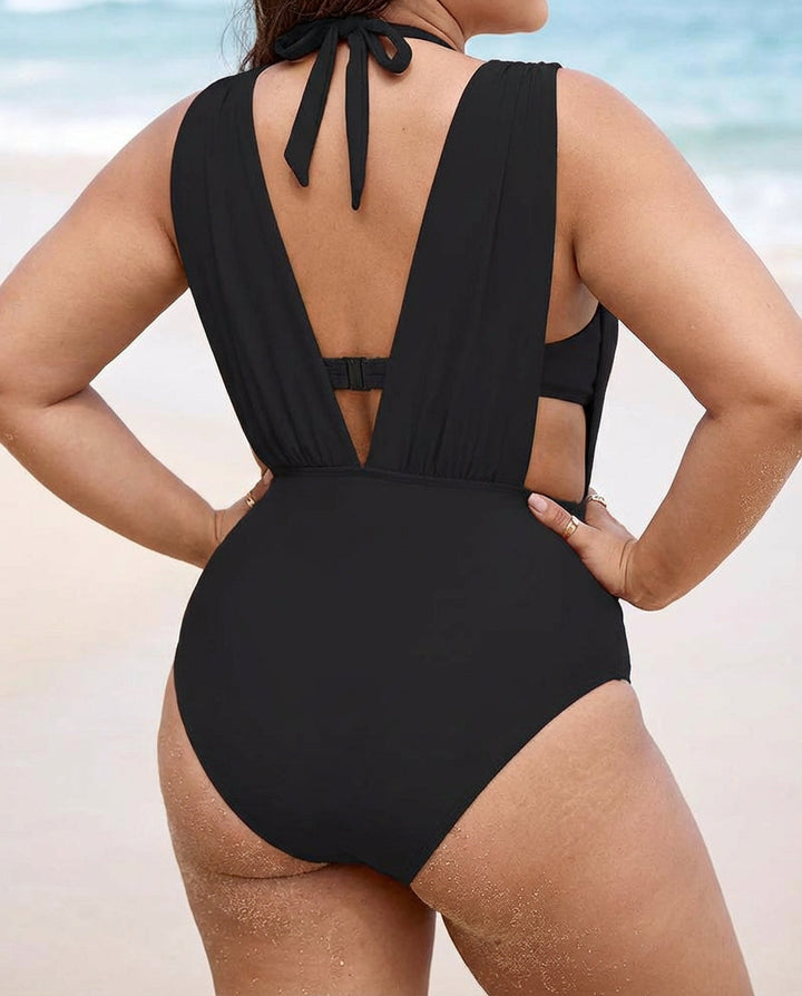 Isadora | Shaping Swimsuit V with Tummy Control Effect