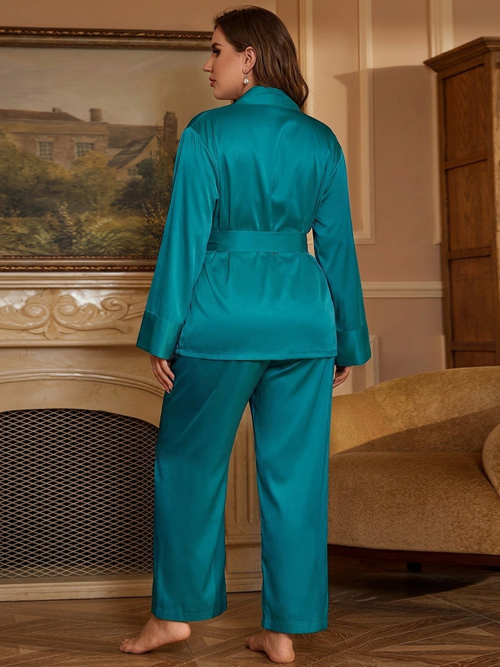 Mable | Elegance Robe &amp; Pajama Set
