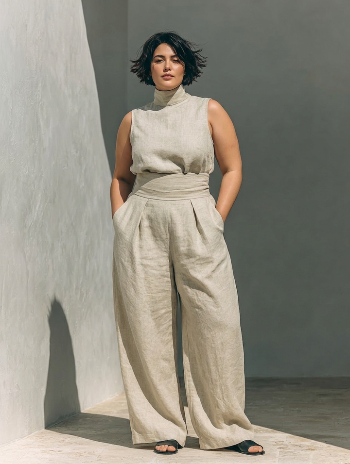 Astrid - Co-ord Set Minimalist Linen