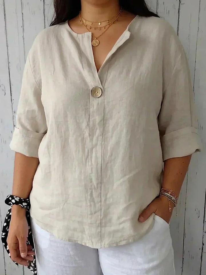 Vesper | Relaxed V-Neck Top