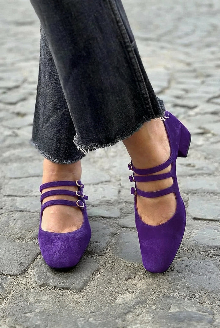 BEATRICE FLATS WITH STRAPS