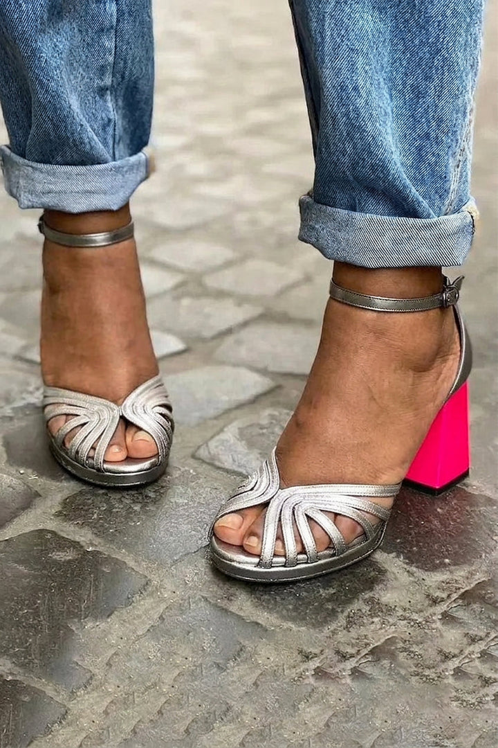 AMARA HEEL SANDALS