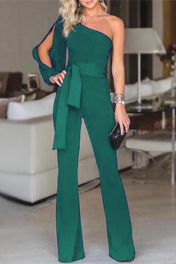 Marlow - Menodress Cold One Shoulder Jumpsuit