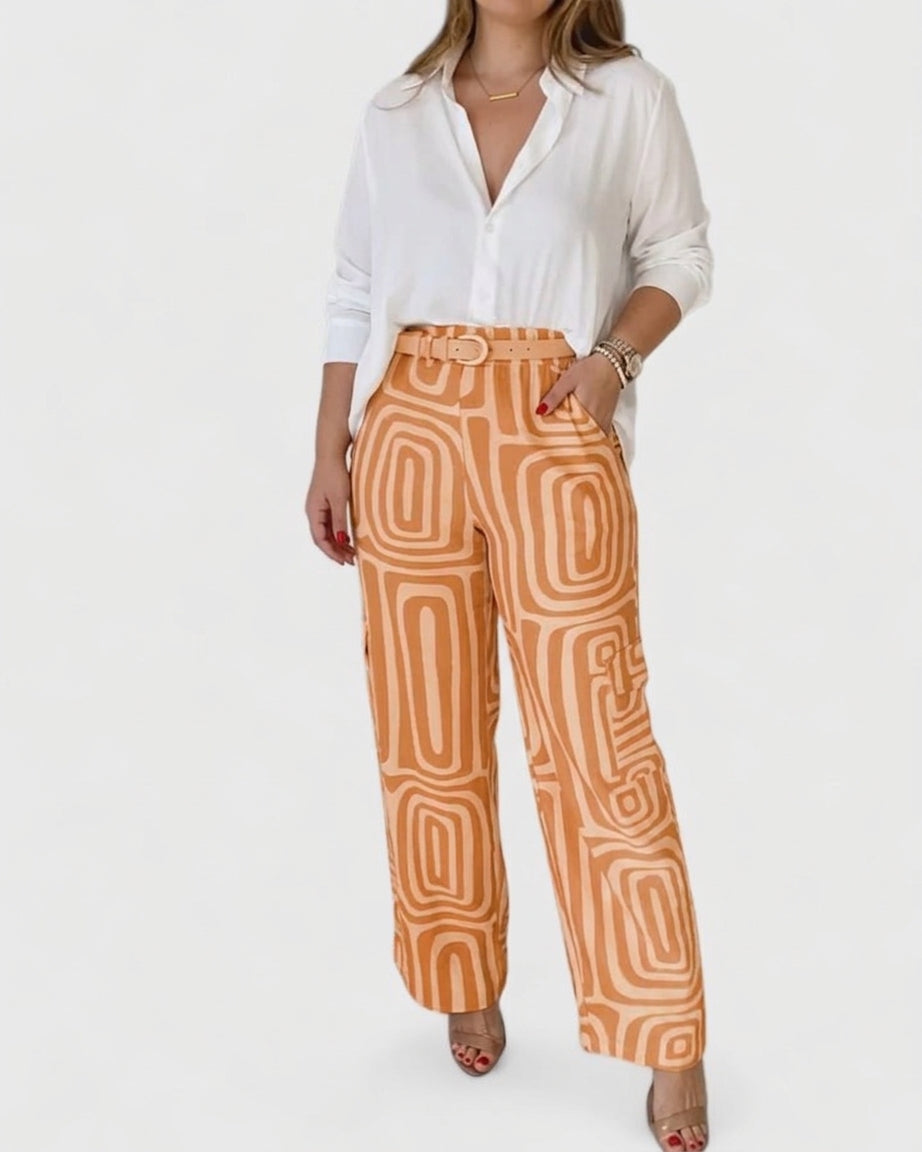 Halcyon | Elegant Two-Piece Set (INCLUDING A FREE BELT)