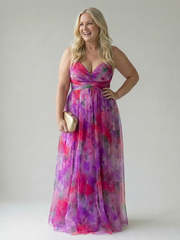 Stella &amp; Grace™ | Soft Wrap Maxi Dress
