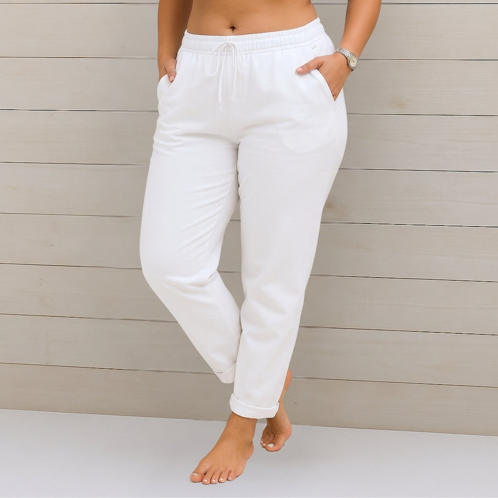Nia | Premium Breathable Pants with Elastic Waist