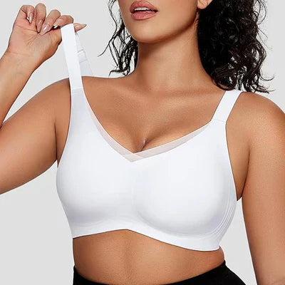 Amara Bra with Mesh Neckline
