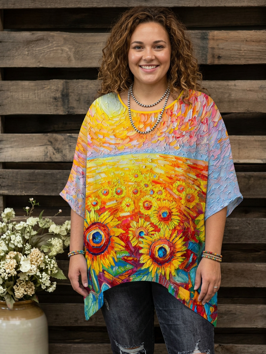 Clover | Vintage Bohemian Floral Print Women&