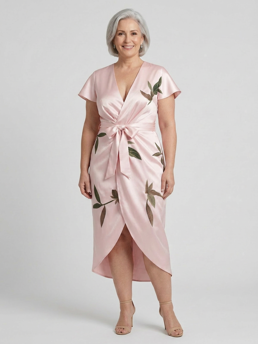 Eulalia - Elegant Wrap Dress True