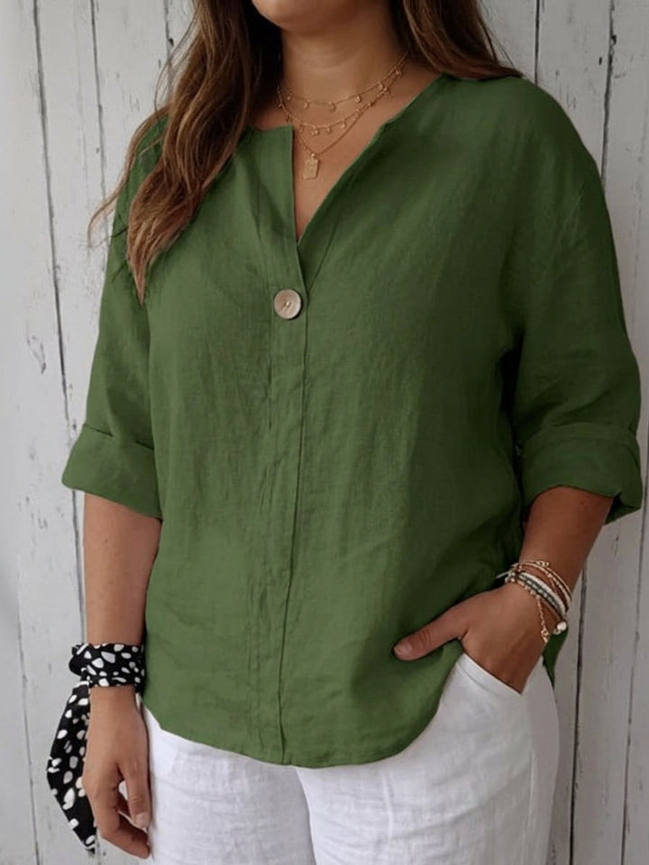 Vesper | Relaxed V-Neck Top
