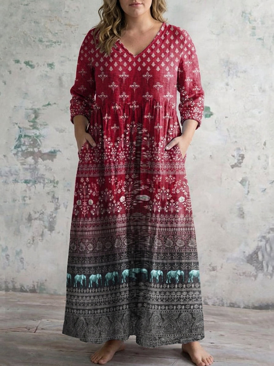 Oleander | Nomad Charm Maxi Dress