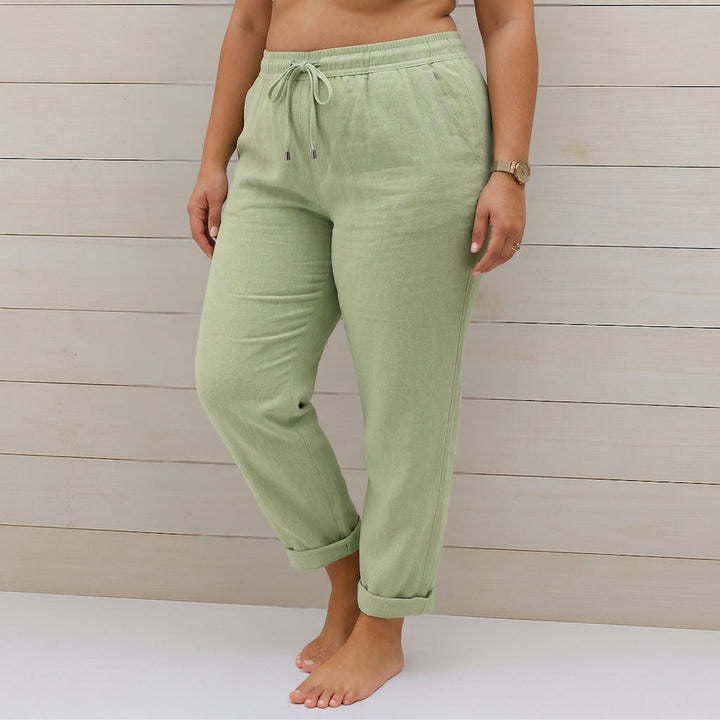 Nia | Premium Breathable Pants with Elastic Waist