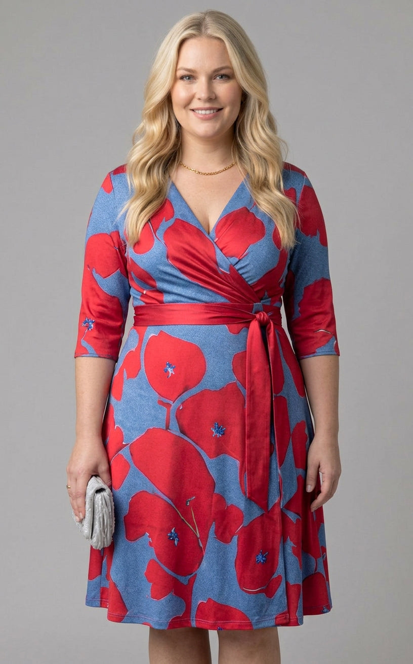Stella &amp; Grace™ | Comfortable dress for every day with V-neck