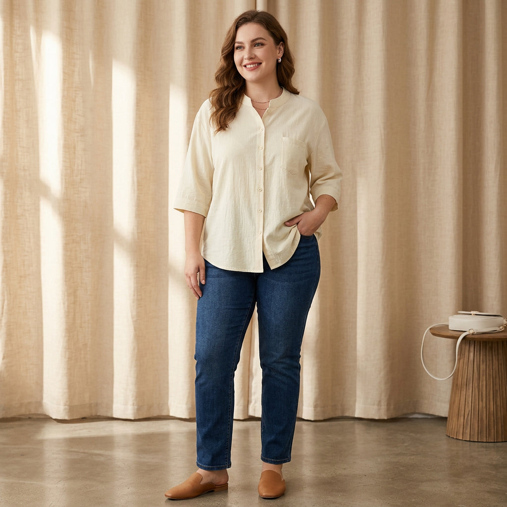 Juniper - Cotton Casual Wear Shirt Top