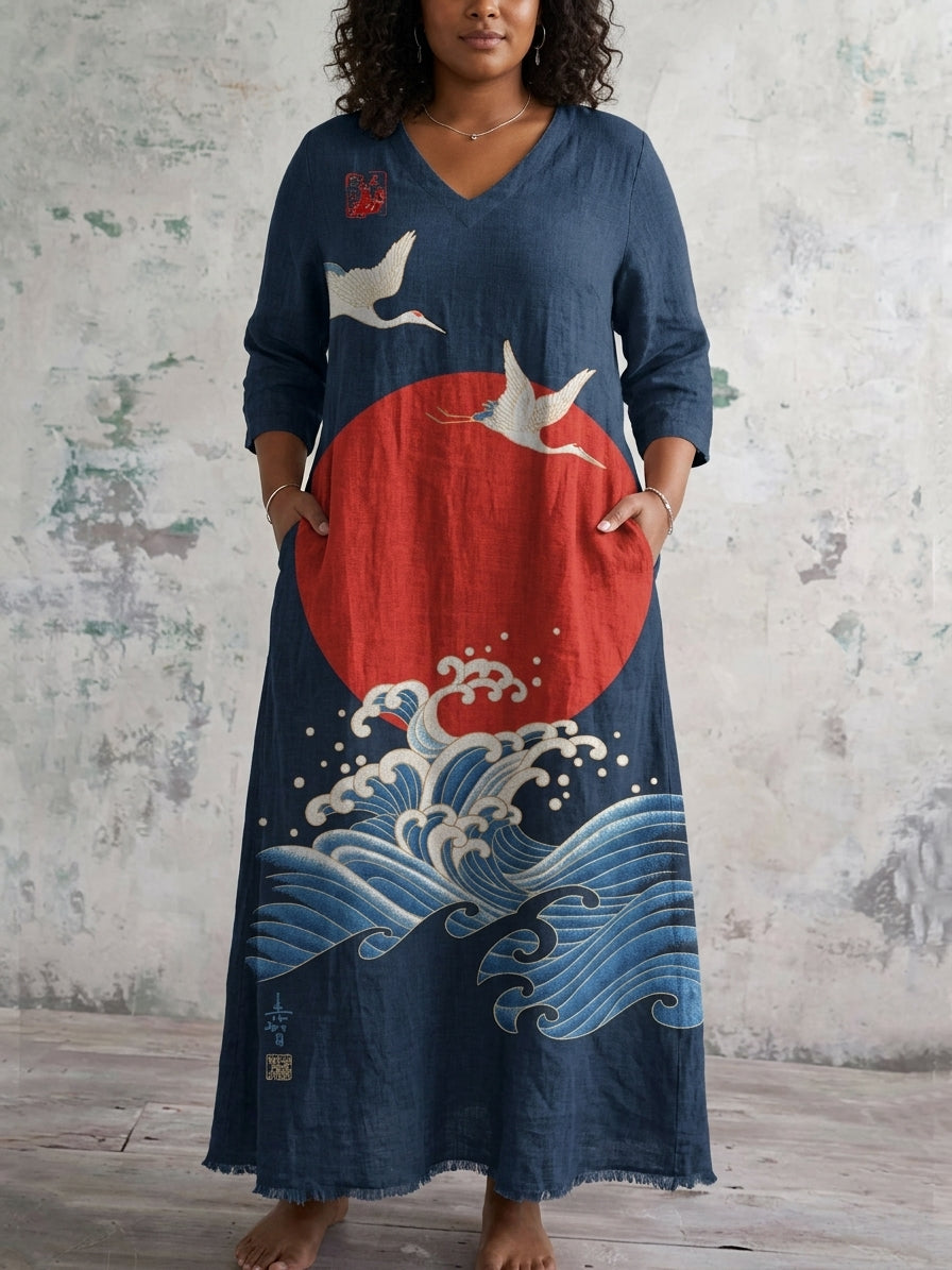 Elspeth | Rising Tide Maxi Dress