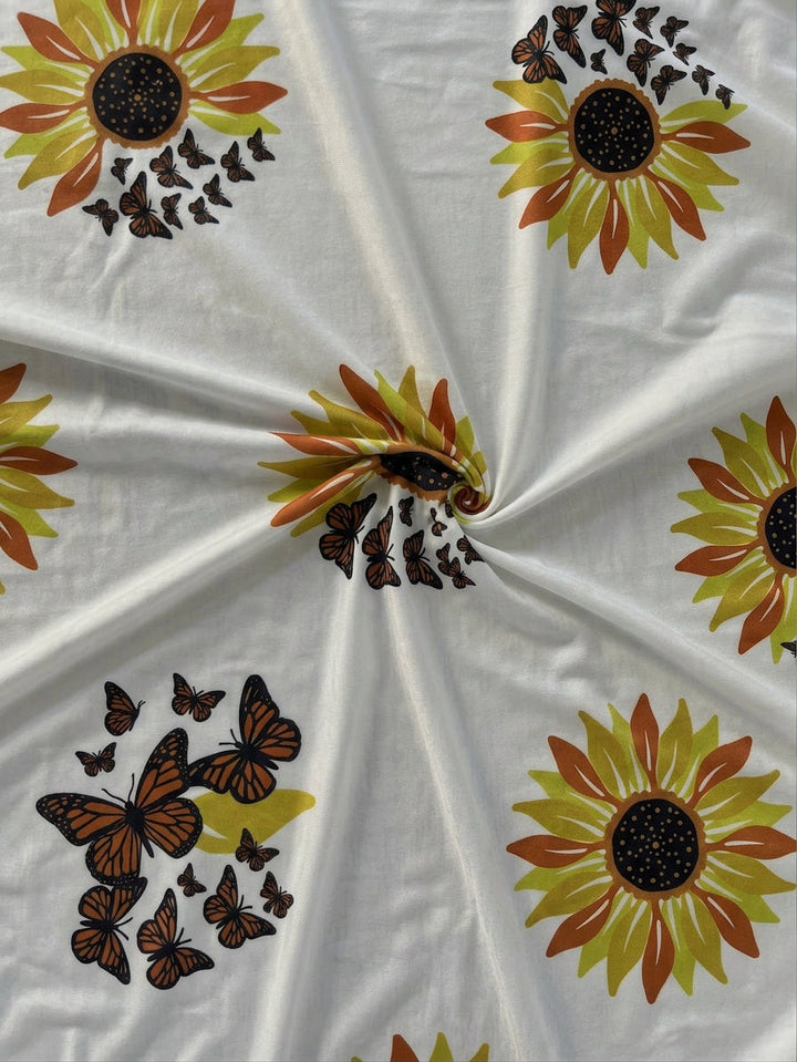 Theodora - Chic Sunflower Dress