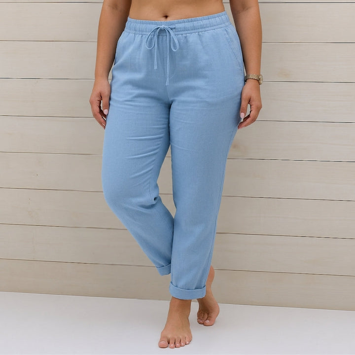 Nia | Premium Breathable Pants with Elastic Waist