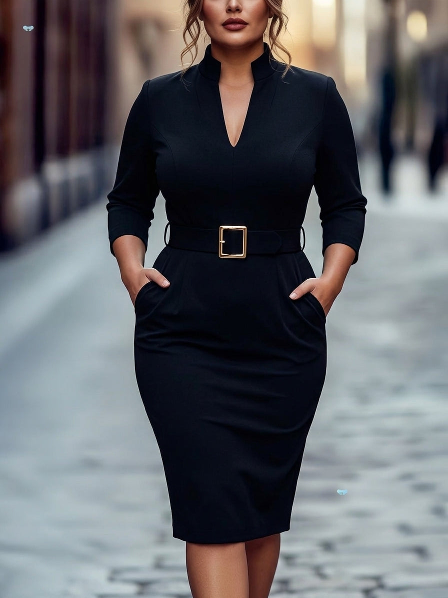 Marlowe | Dress with Belt