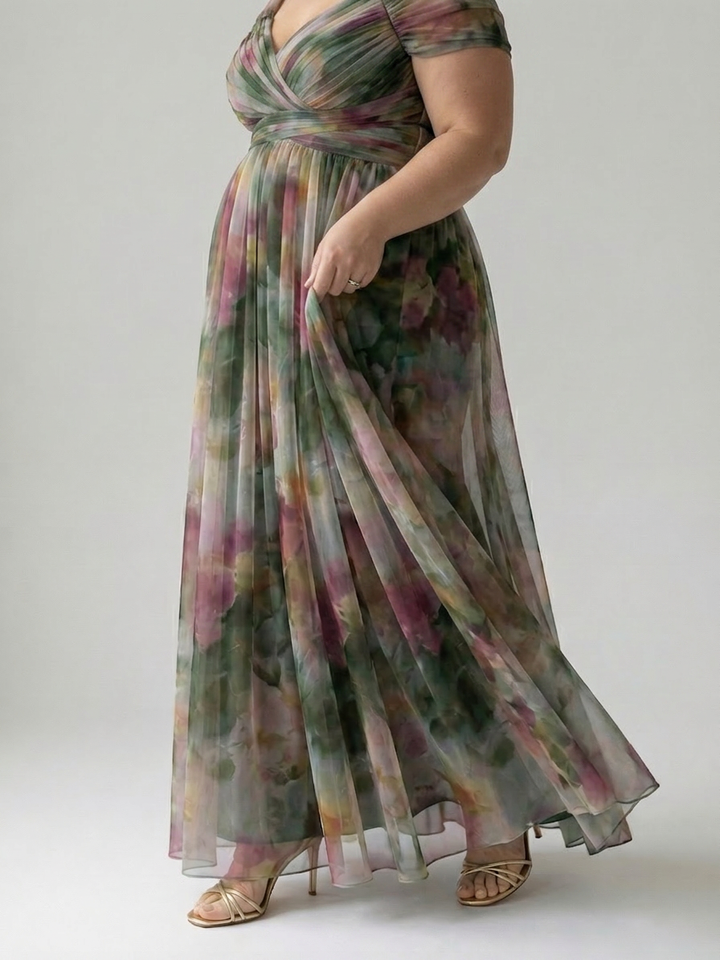 Stella &amp; Grace™ | Soft Wrap Maxi Dress