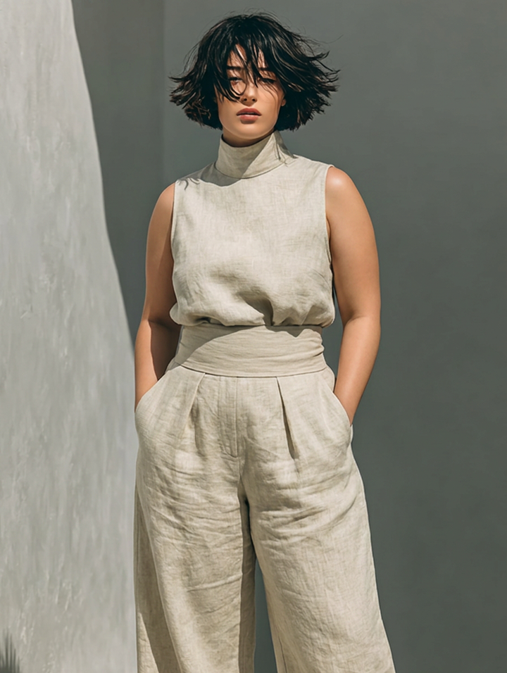 Astrid - Co-ord Set Minimalist Linen