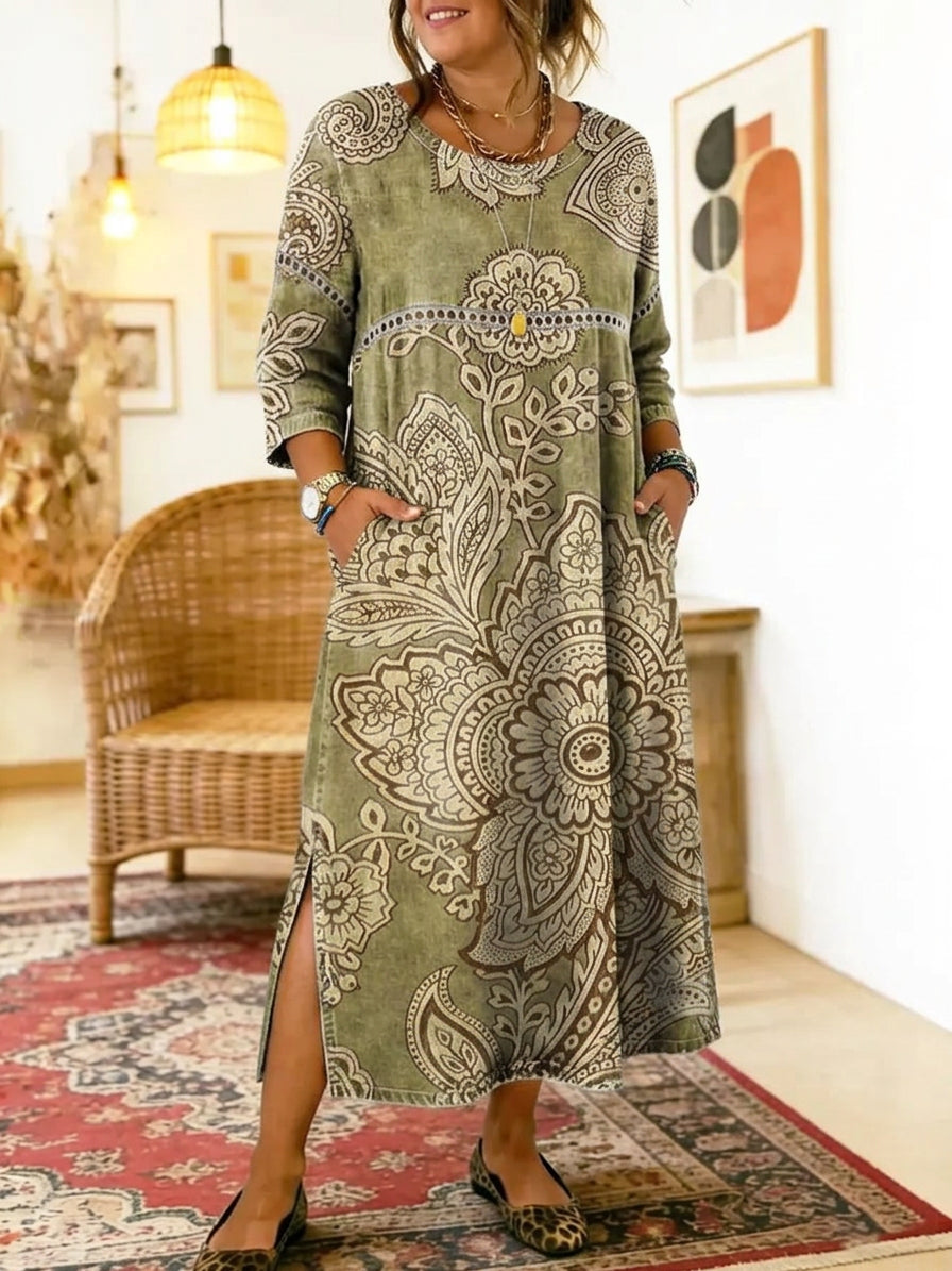 Marlowe | Printed Midi Dress