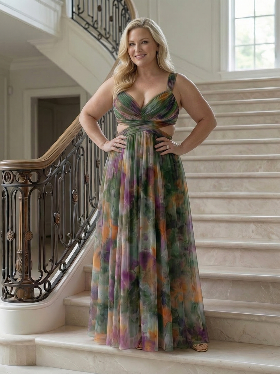 Stella &amp; Grace™ | Soft Wrap Maxi Dress