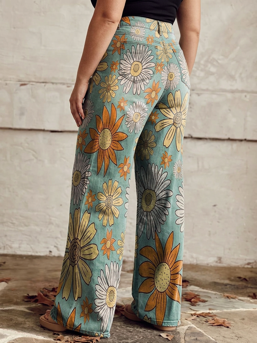 Lael - Palazzo Pants Floral