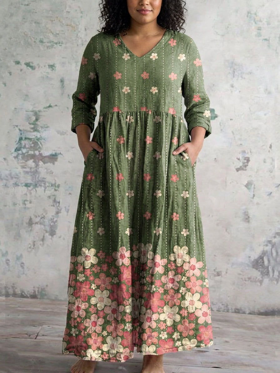 Leona | Meadow Blossom Maxi Dress