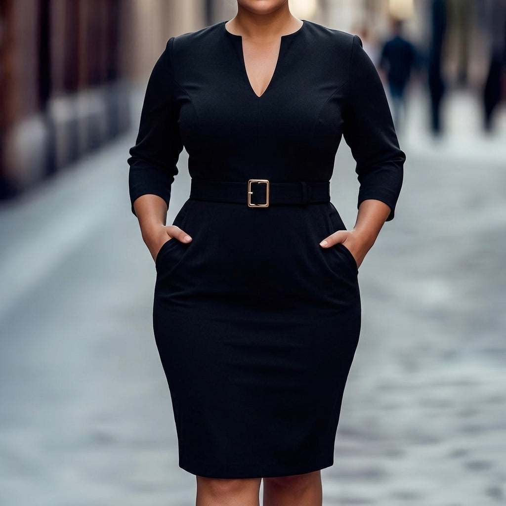Marlowe | Dress with Belt
