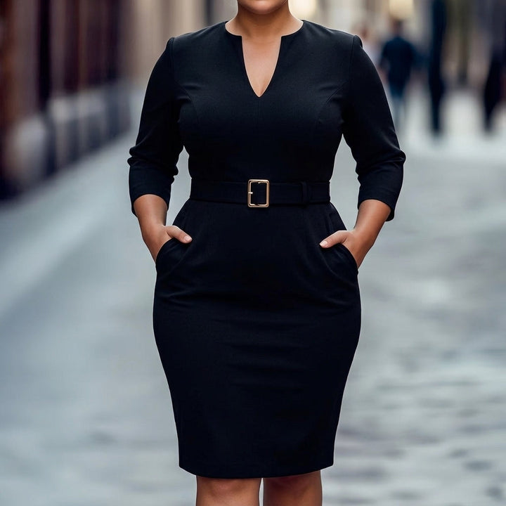 Marlowe | Dress with Belt