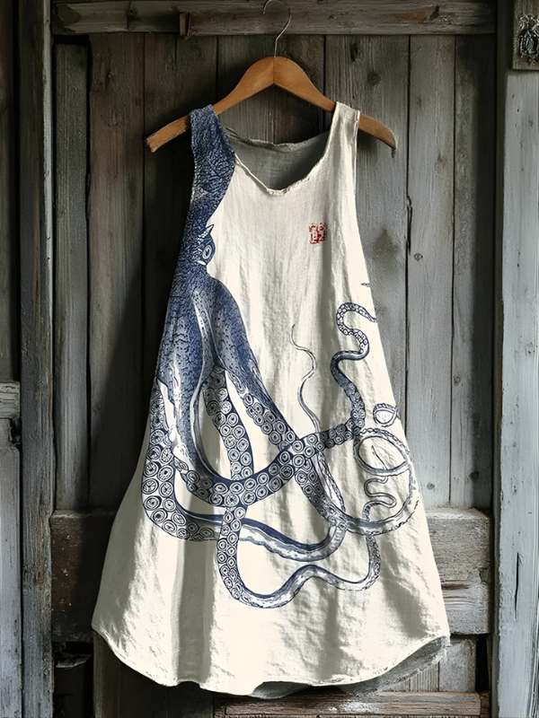Tamsin - Ocean Muse Tank Dress