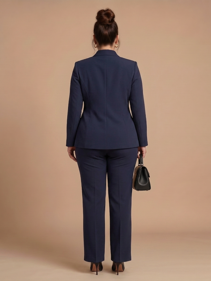 Juniper | Structured Stand Collar Tailored Suit