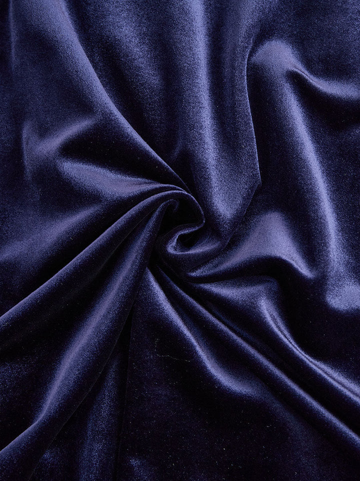 Fern | Navy Blue Long-Sleeve Midi Dress