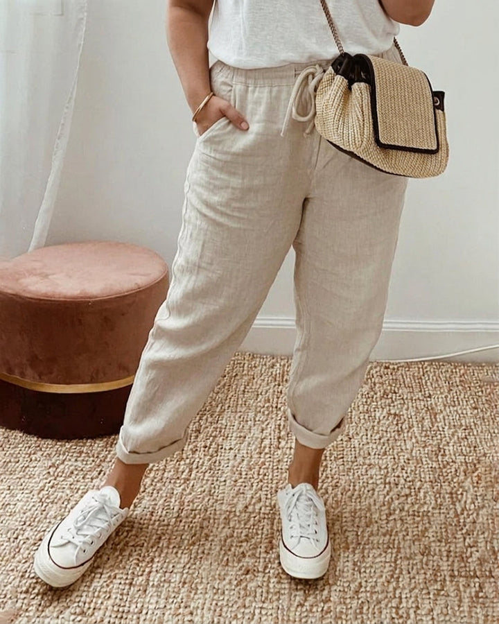 Noa | Casual &amp; Elegant Waistband Pant