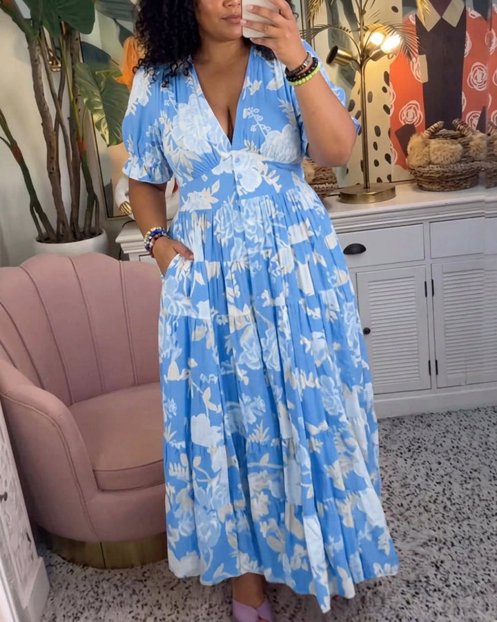 Salma | Floral Maxi Dress