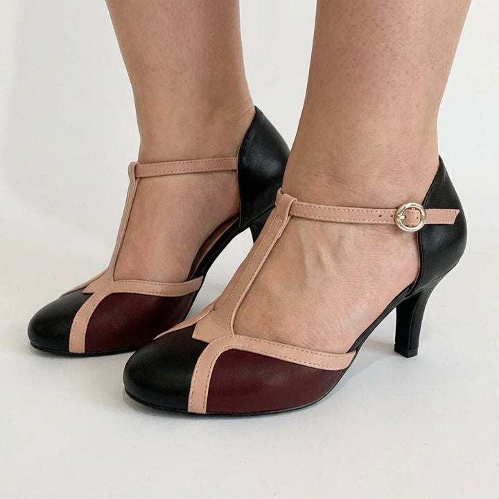 RETRO T-BAR HEELS