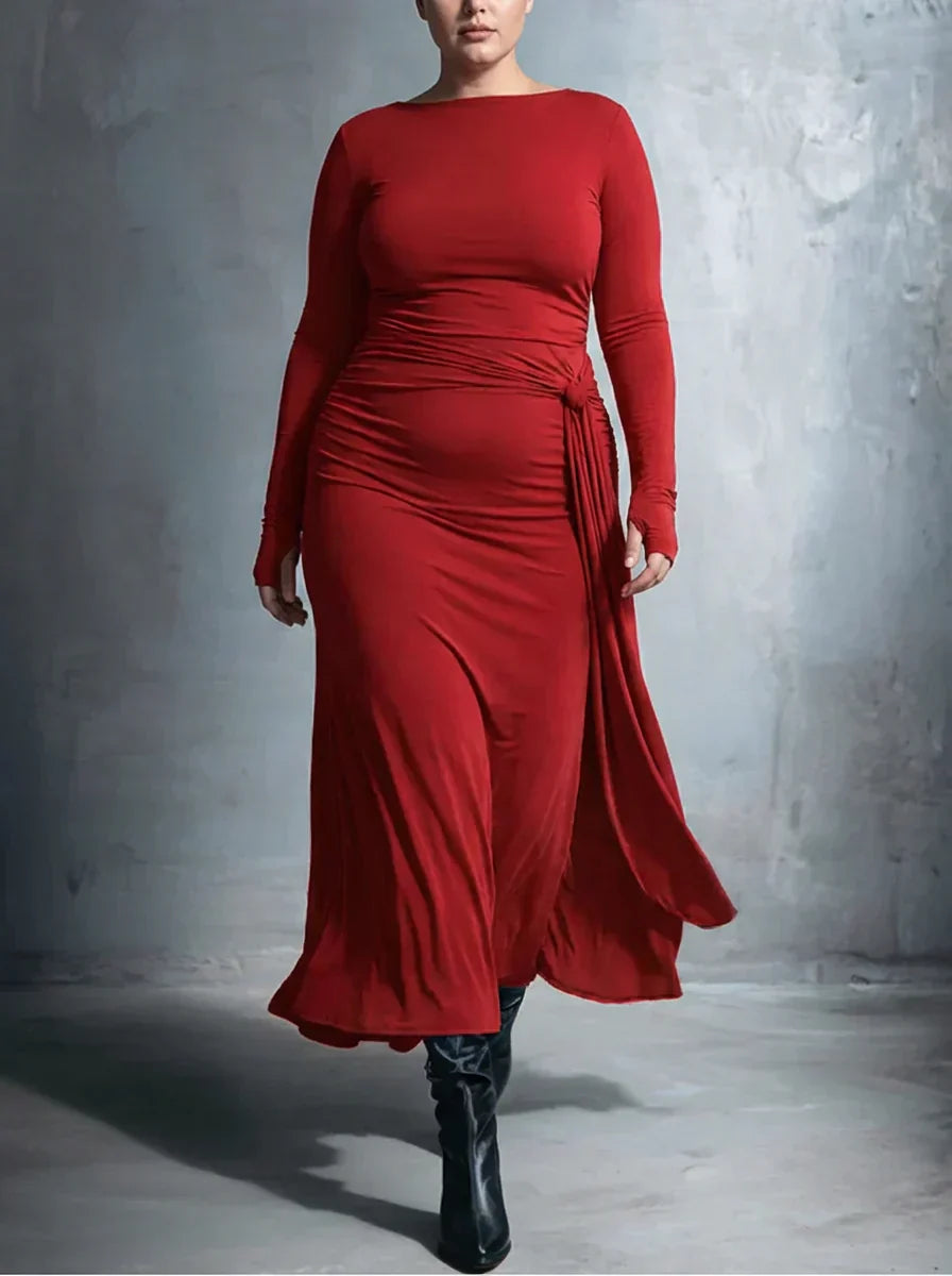 Anaïs ❘ Maxi dress with side knot