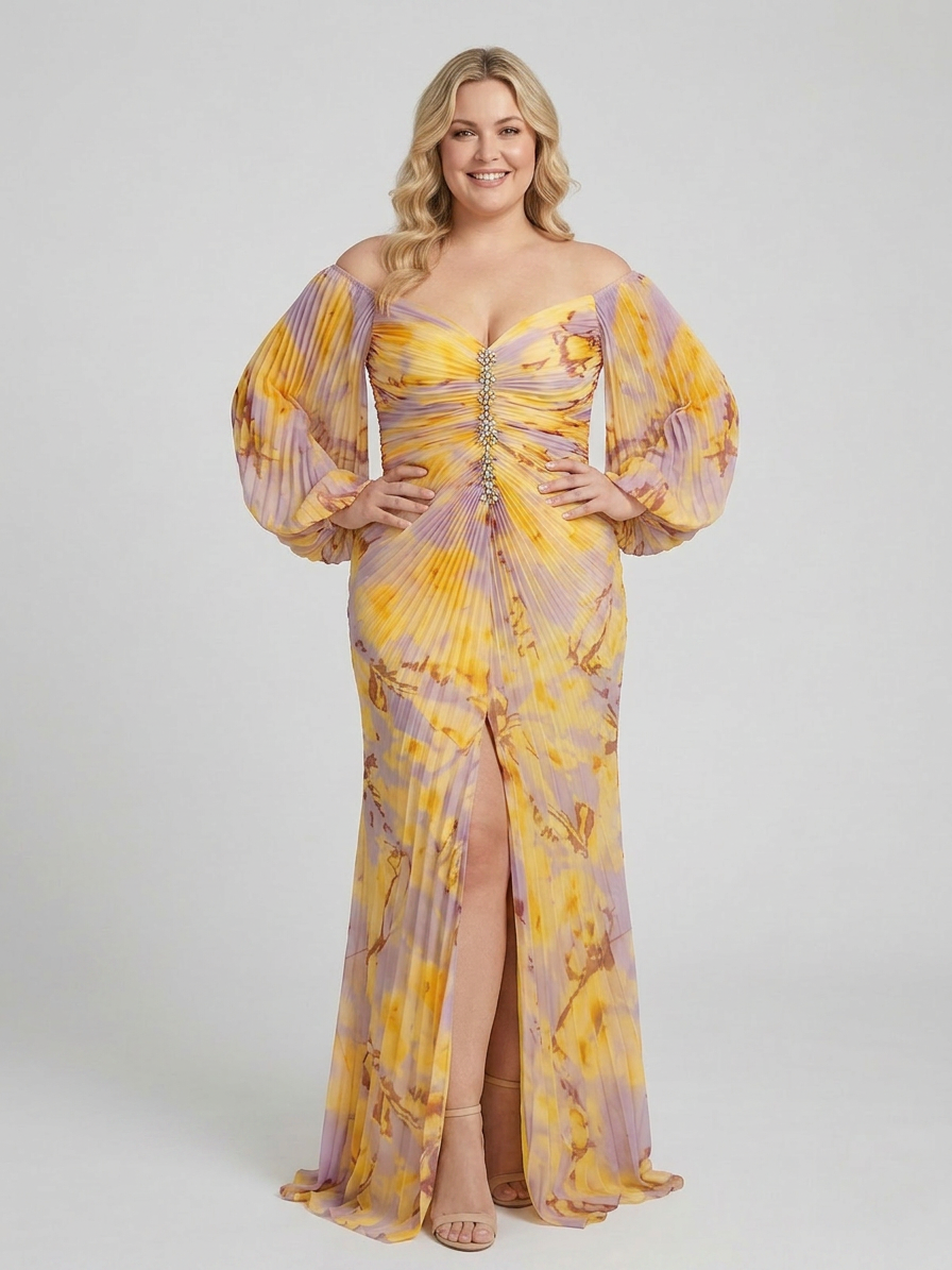 Noa - Elegant Dress with V-Neck