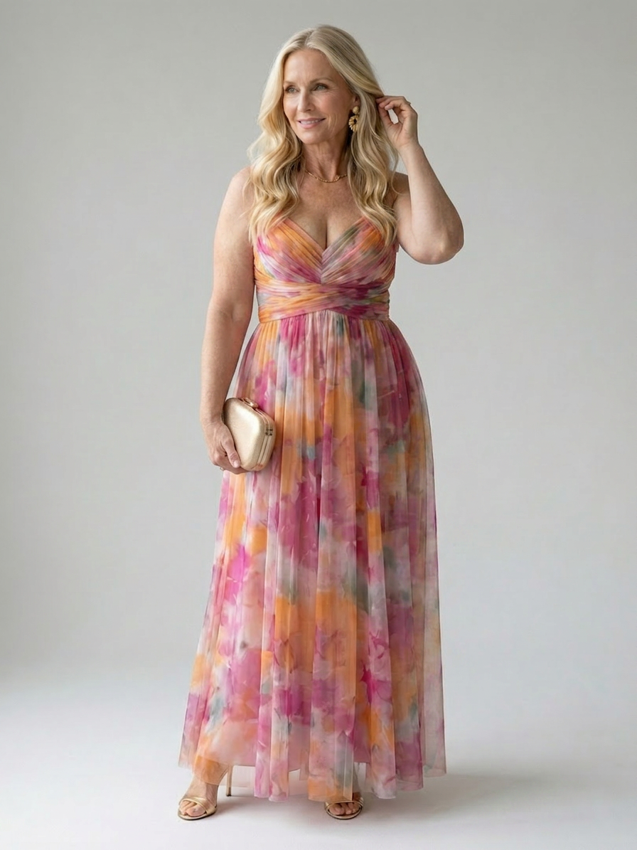 Stella &amp; Grace™ | Soft Wrap Maxi Dress