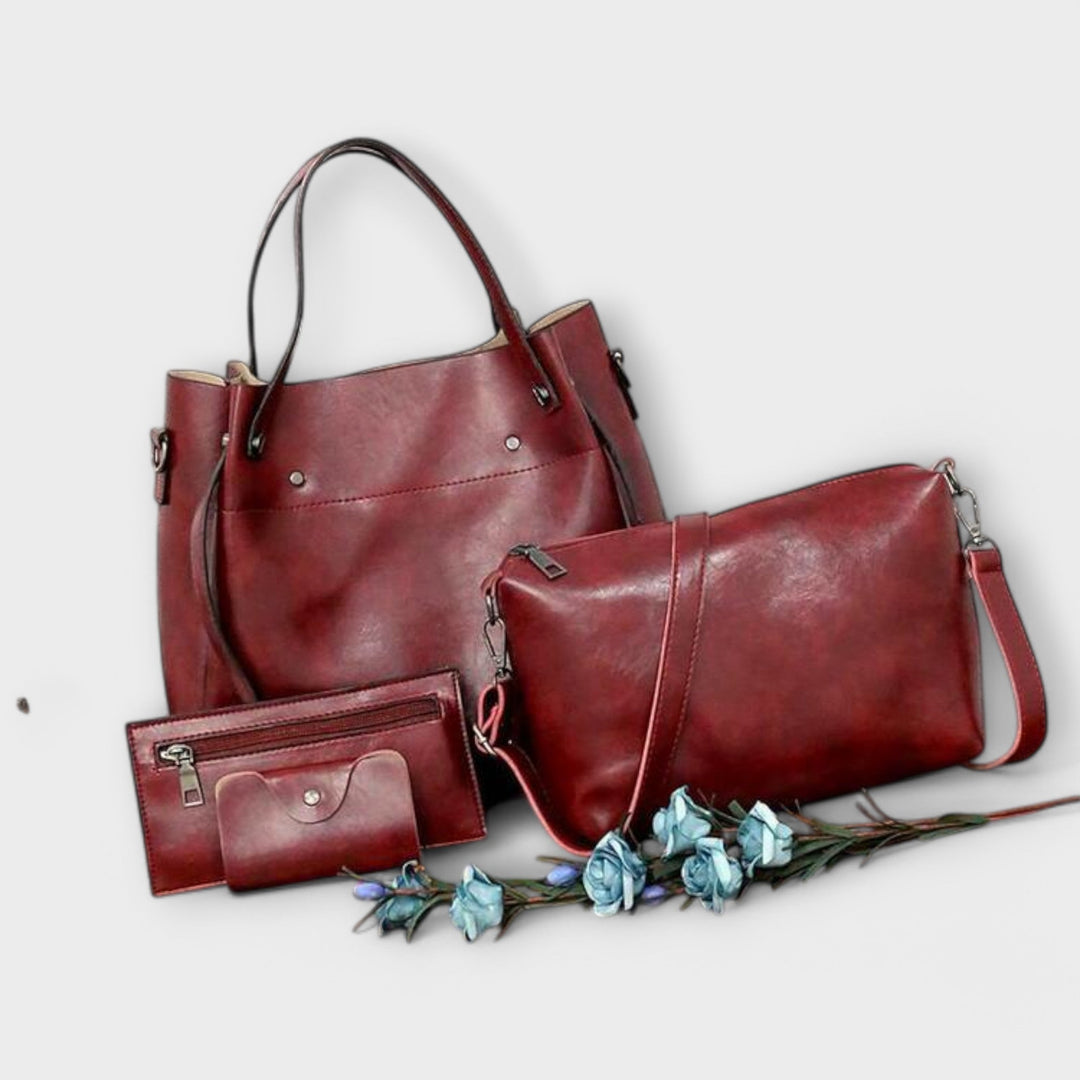Persephone - 4-Piece Vintage Bag Set