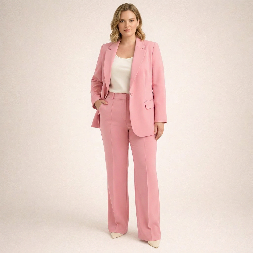 Priya | Elegant Suit Set with Flared Pants