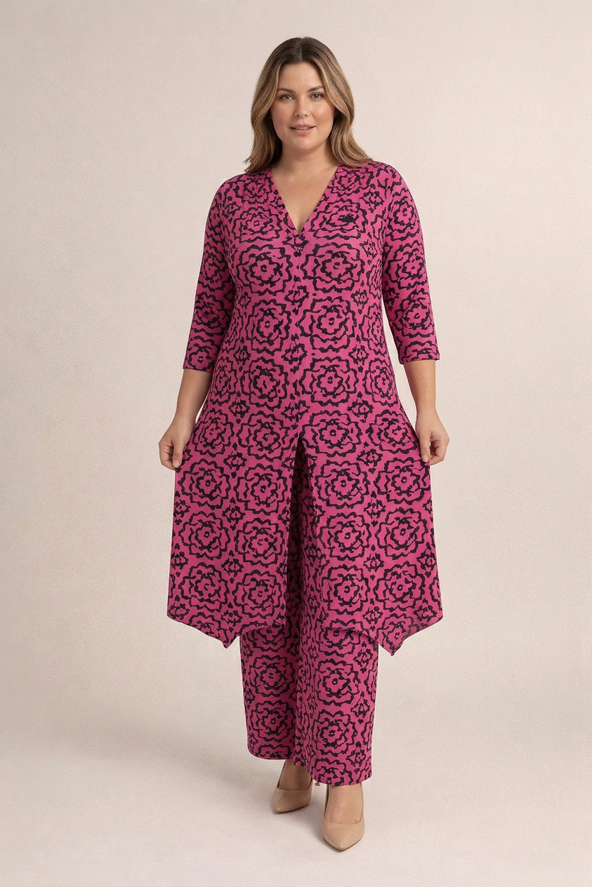 Eleni | Patterned Dress
