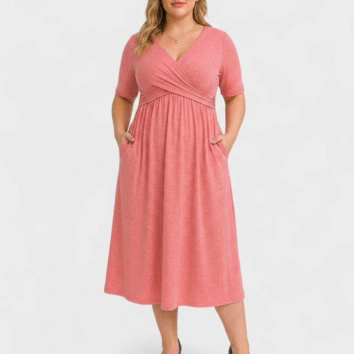 Rosa | Elegant Midi Dress