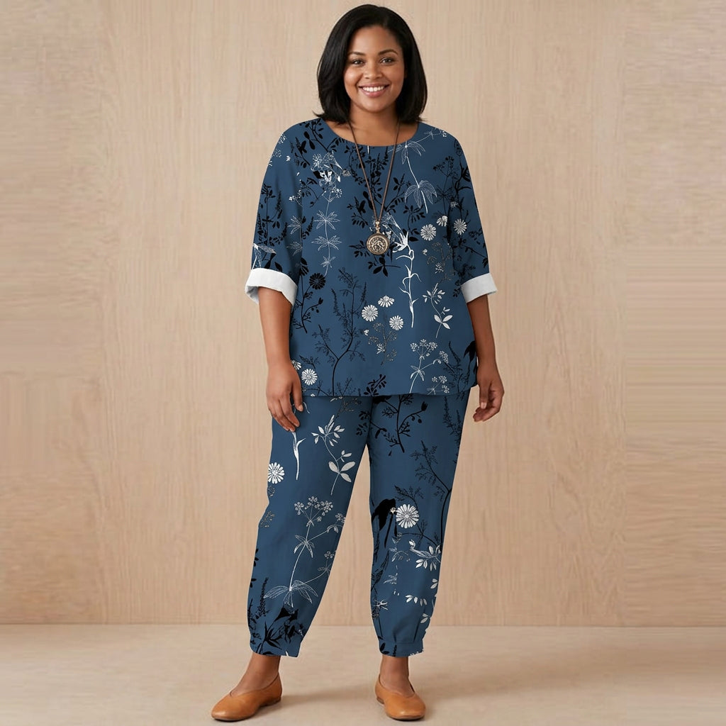 Anaïs 3D Print Set: Effortless Casual Style