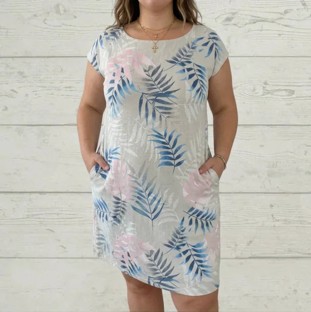 Adair | Linen Summer Dress