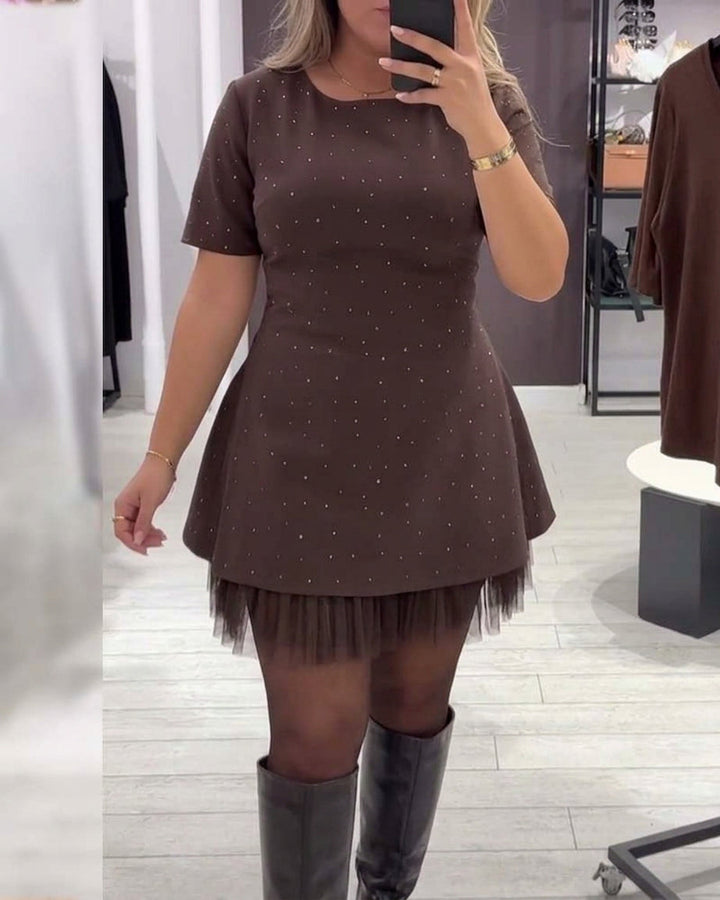 Mirabel - A-Line Patchwork Dress