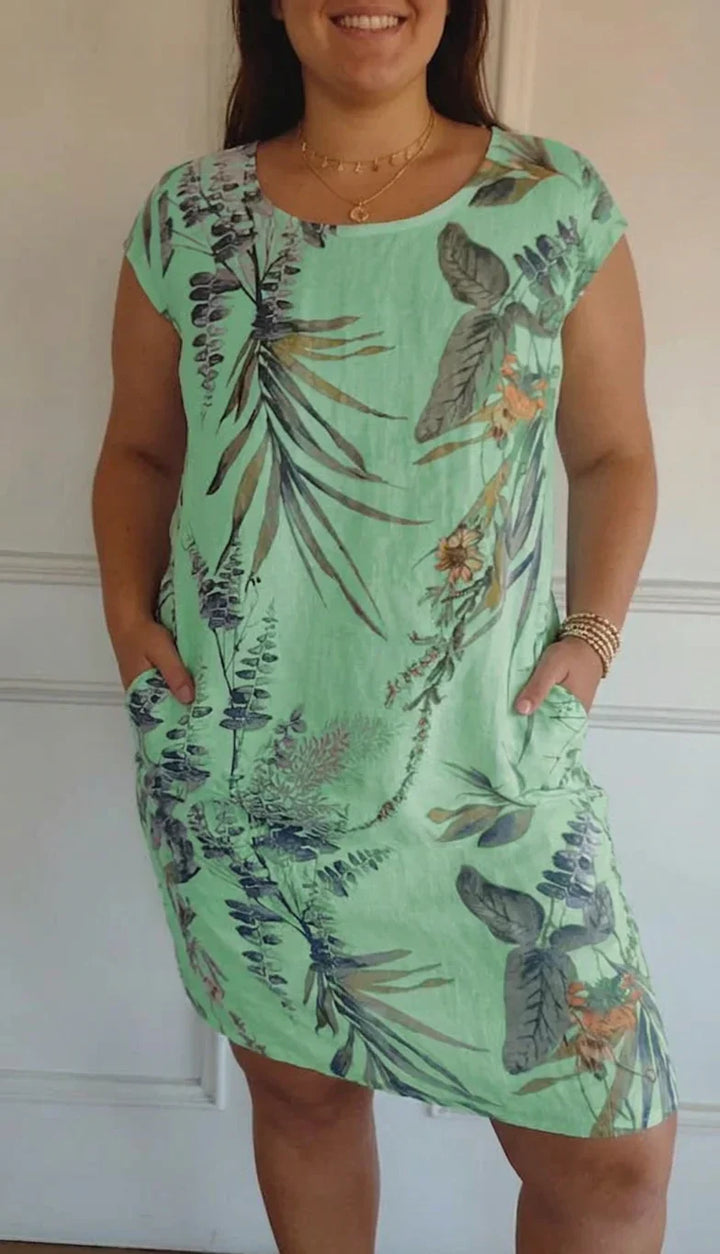Adair | Linen Summer Dress