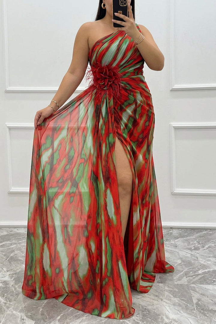 Etta | Vibrant Draped Dress