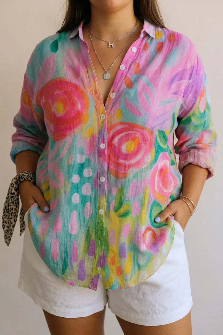 Arabella | Patterned Blouse