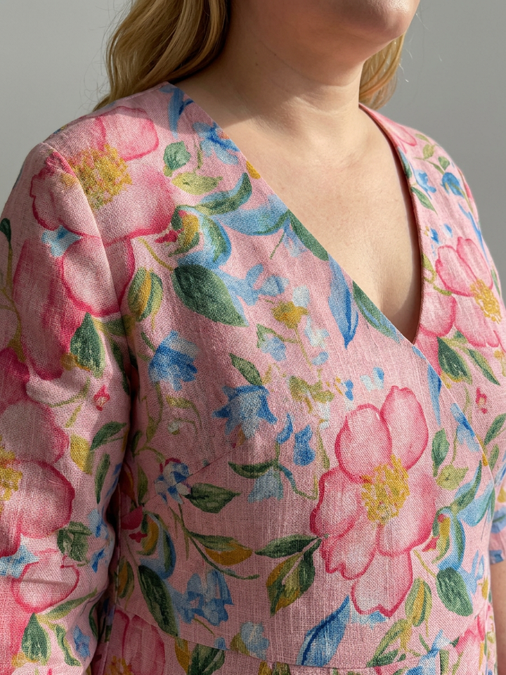 Lark | Light Form Floral Midi Dress